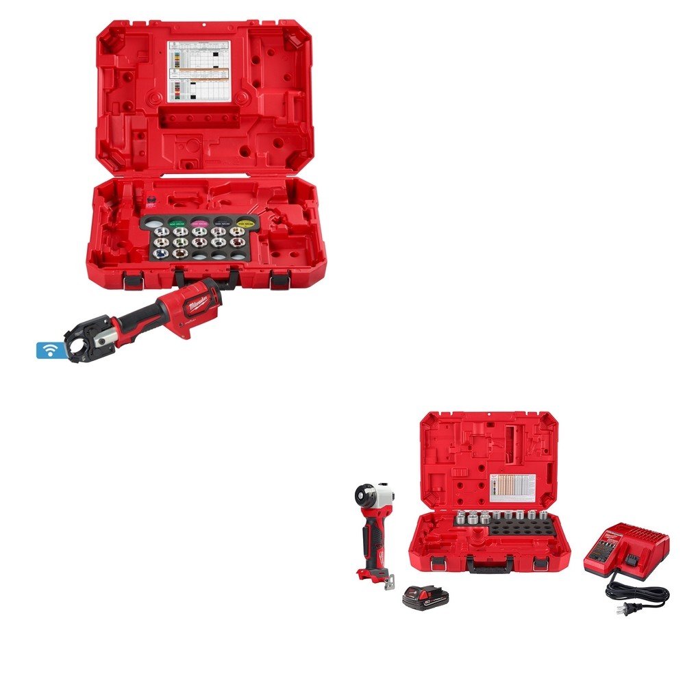 Milwaukee 2679-350AL MCM Aluminum Dies W/ FREE 2935AL-21