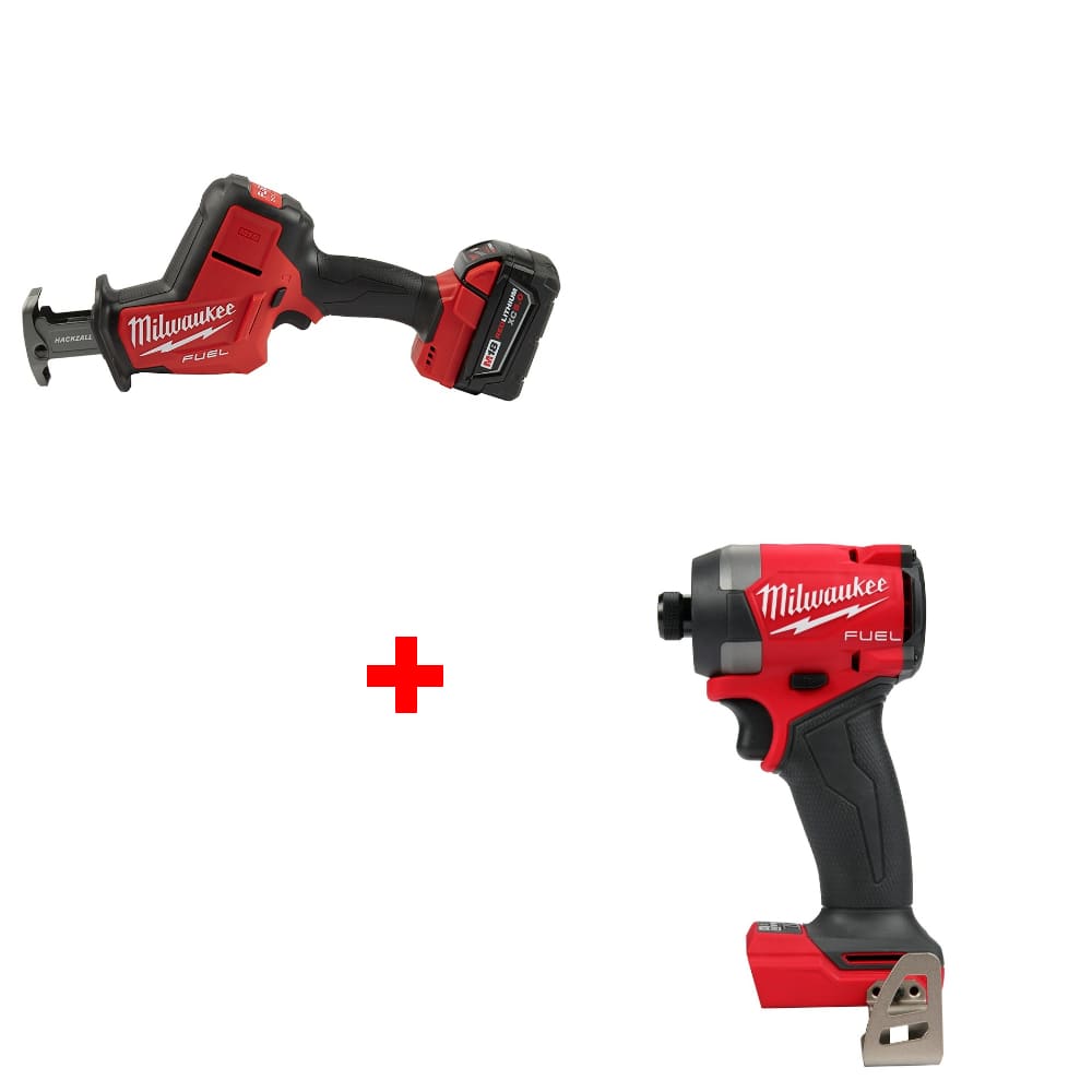 Milwaukee 2719-21 M18 FUEL Hackzall Kit w/ FREE 2953-20 M18 Hex Impact Driver