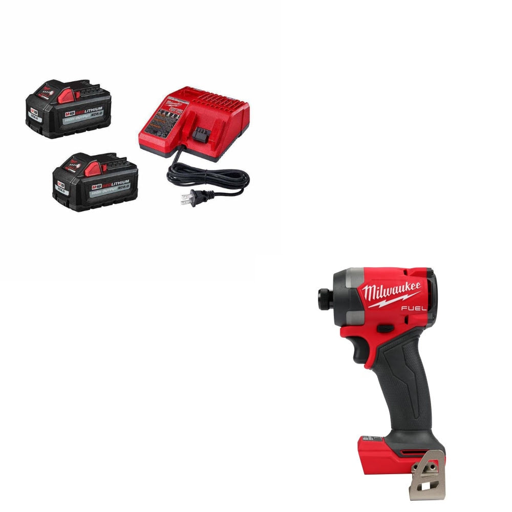 Milwaukee 48-59-1862S Battery/Charger Kit W/ FREE 2953-20 Impact Driver