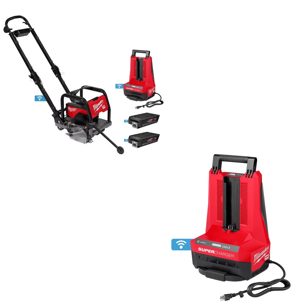 Milwaukee MXF316-2XC Concrete Saw Kit W/ FREE MXFSC Super Charger
