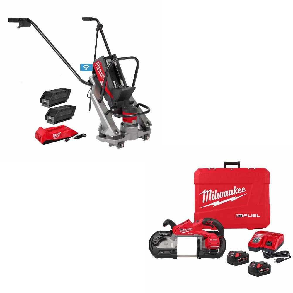 Milwaukee MXF381-2CP Screed Kit W/ FREE 2929-22 Deep Cut Band Saw Kit