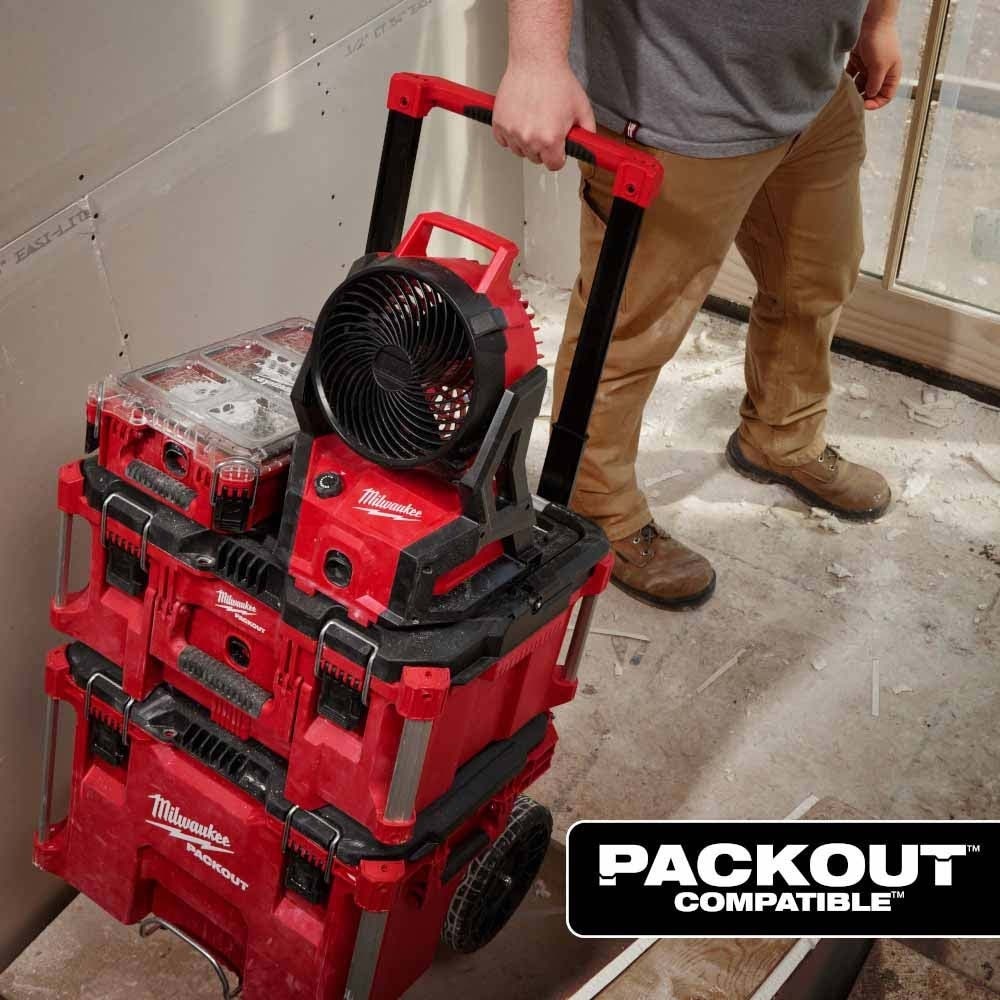 Milwaukee 0818-20 M18 Brushless PACKOUT Fan - 19