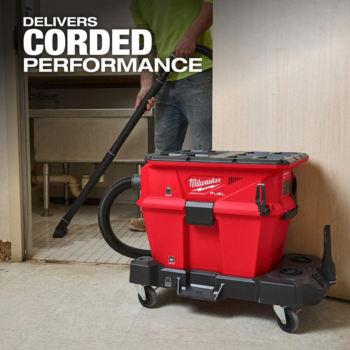 Milwaukee 0914-20 M18 FUEL NEXUS 6 GAL Wet/Dry Vacuum w/ VACLINK - 7