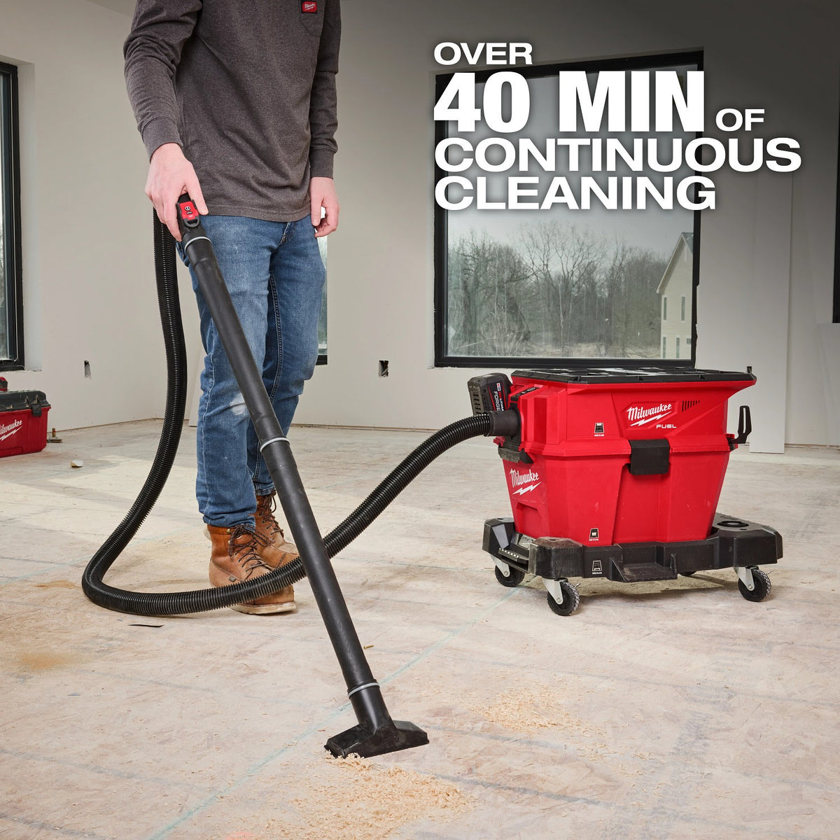 Milwaukee 0914-20 M18 FUEL NEXUS 6 GAL Wet/Dry Vacuum w/ VACLINK - 8