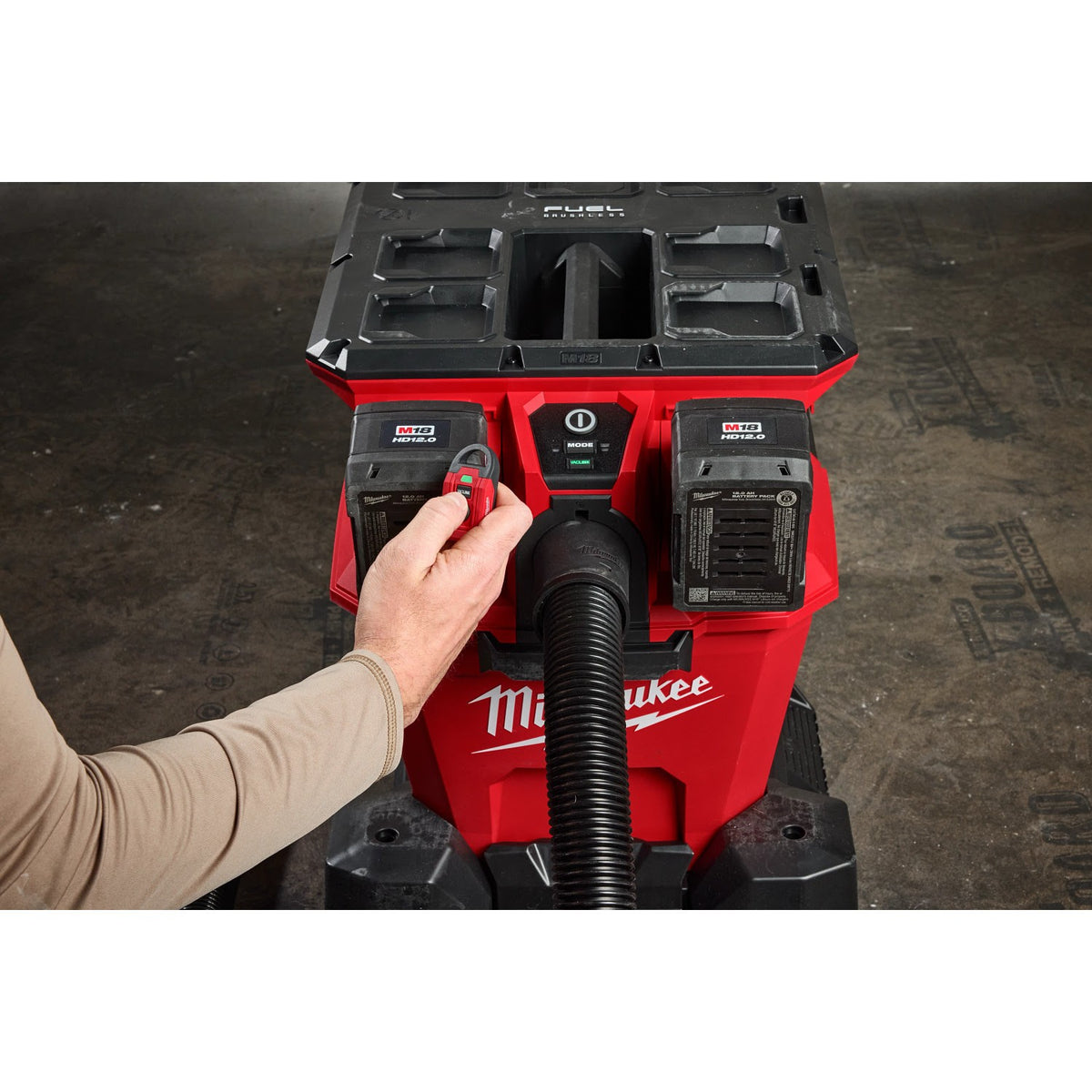 Milwaukee 0926-20 M18 FUEL NEXUS Dual Battery Wet/Dry Vacuum Motor Head - 10
