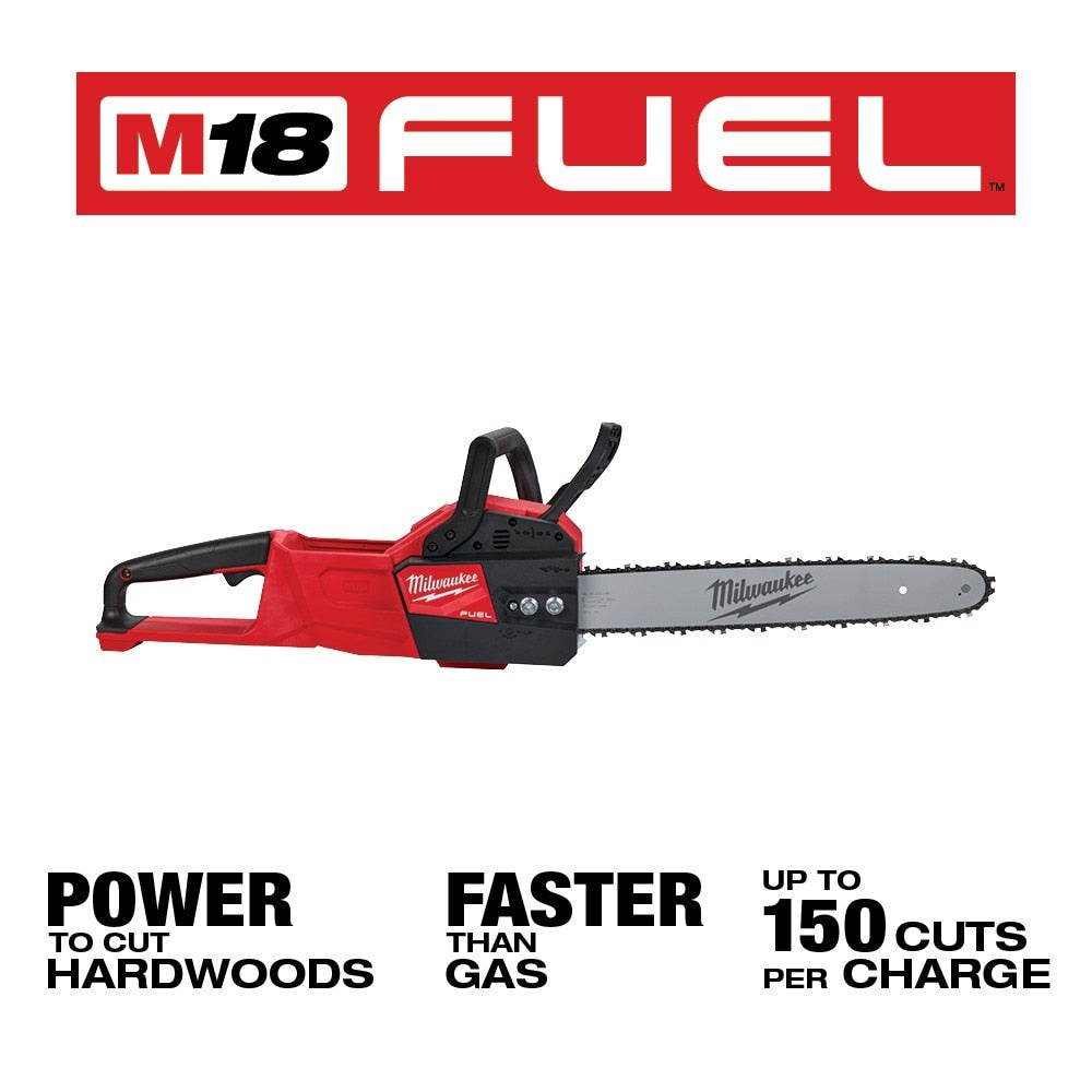 Milwaukee 2727-80 M18 FUEL 16" Cordless Chainsaw Tool Only (Reconditioned) - 2