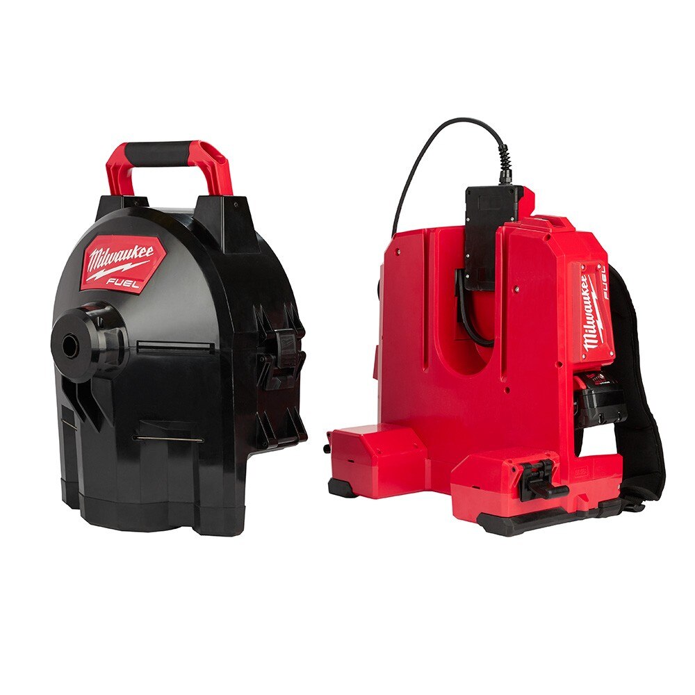 Milwaukee 2775-211 M18 Fuel Switch Pack Sectional Drum System Drain Cleaner - 5