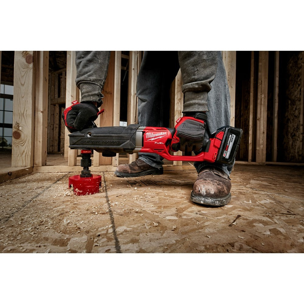 Milwaukee 2811-80 M18 FUEL Super Hawg Right Angle Drill w/Quik-Lok - Bare Tool (Reconditioned) - 10