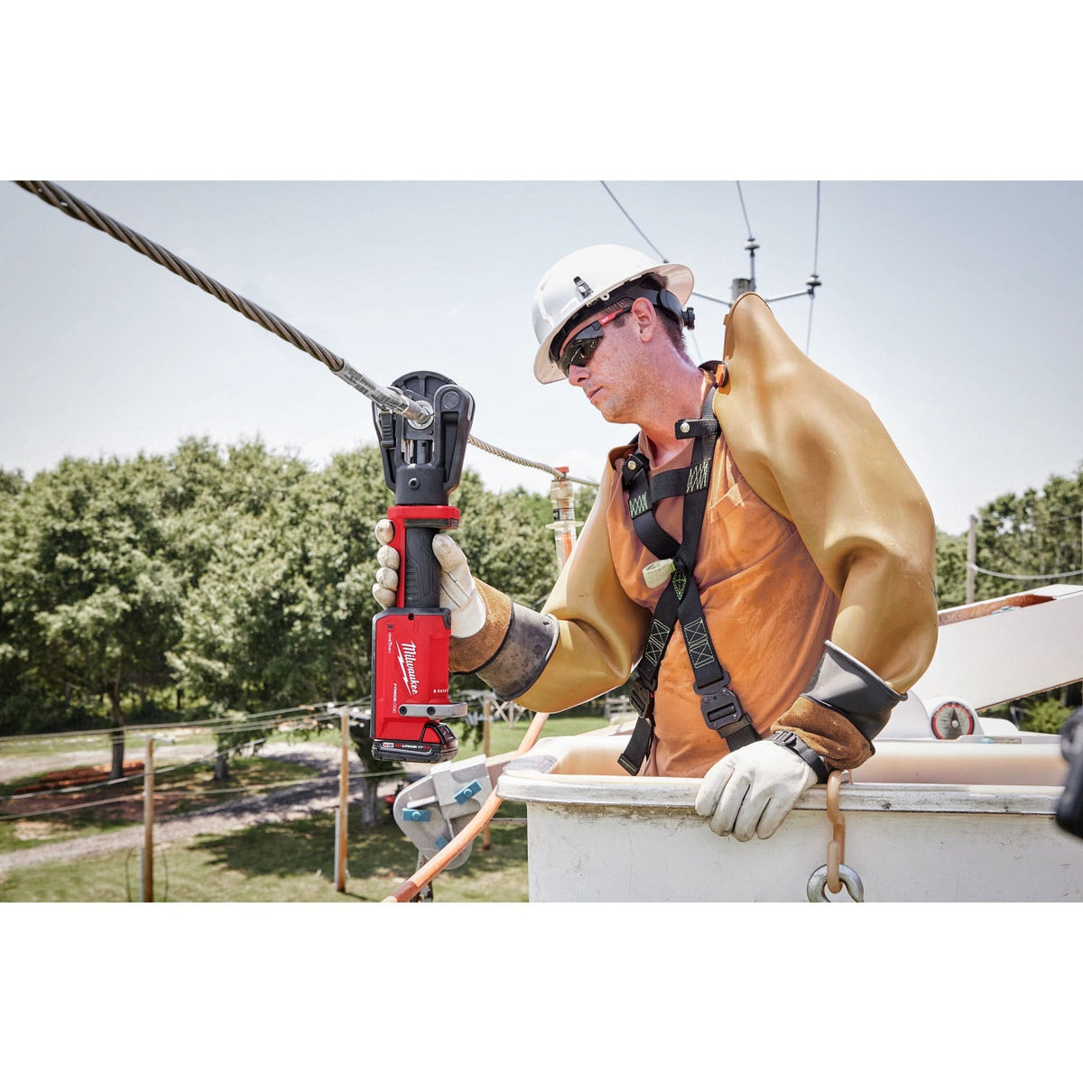 Milwaukee 2878K-20 M18 FORCE LOGIC 12T Kearney Linear Crimper (Tool Only) - 10
