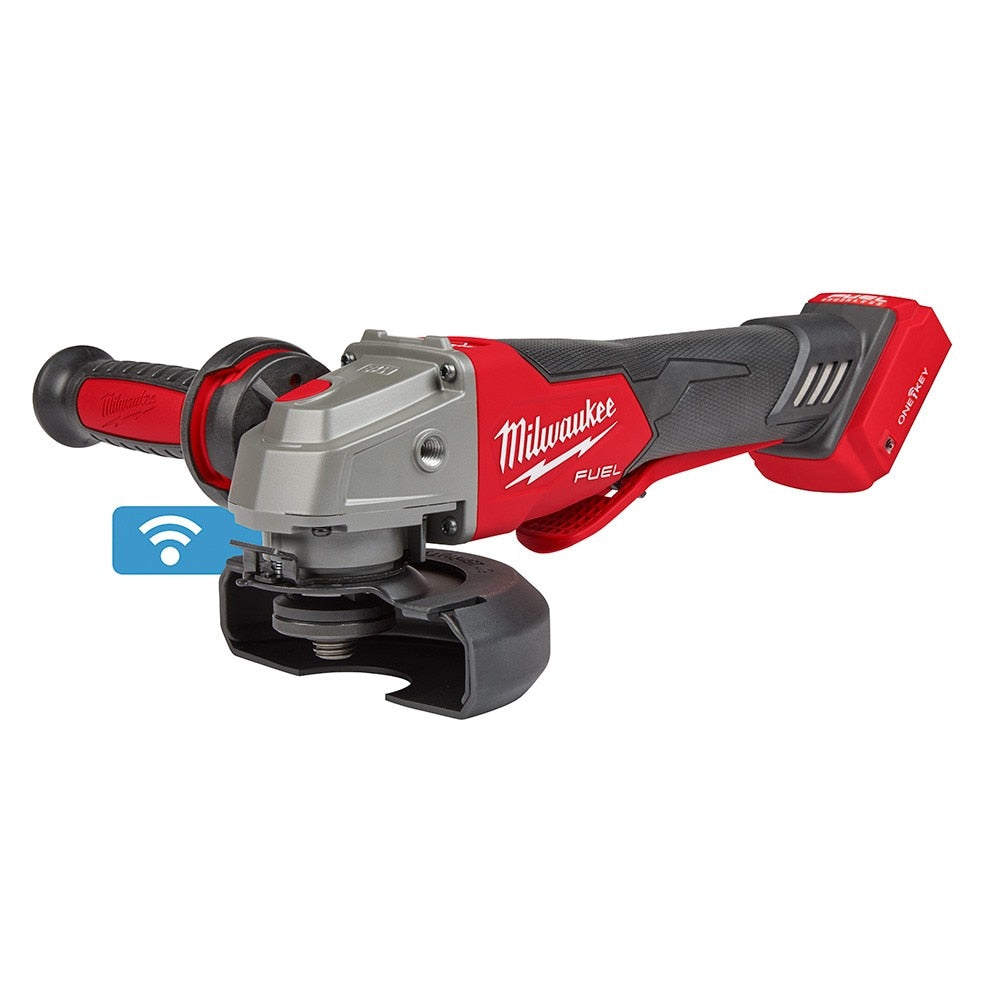 Milwaukee 2882-20 M18 FUEL™ 4-1/2" / 5" Braking Grinder w/ ONE-KEY™ Paddle Switch, No-Lock - 8