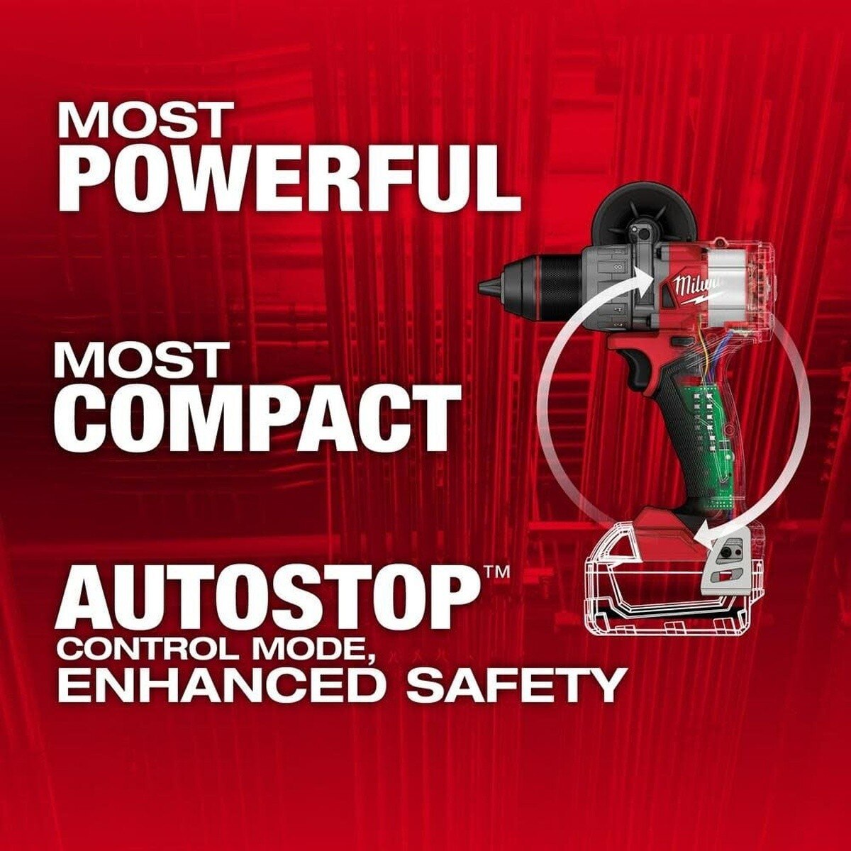Milwaukee 2903-80 M18 FUEL 1/2" Brushless Cordless Drill Driver Bare Tool Reconditioned - 4