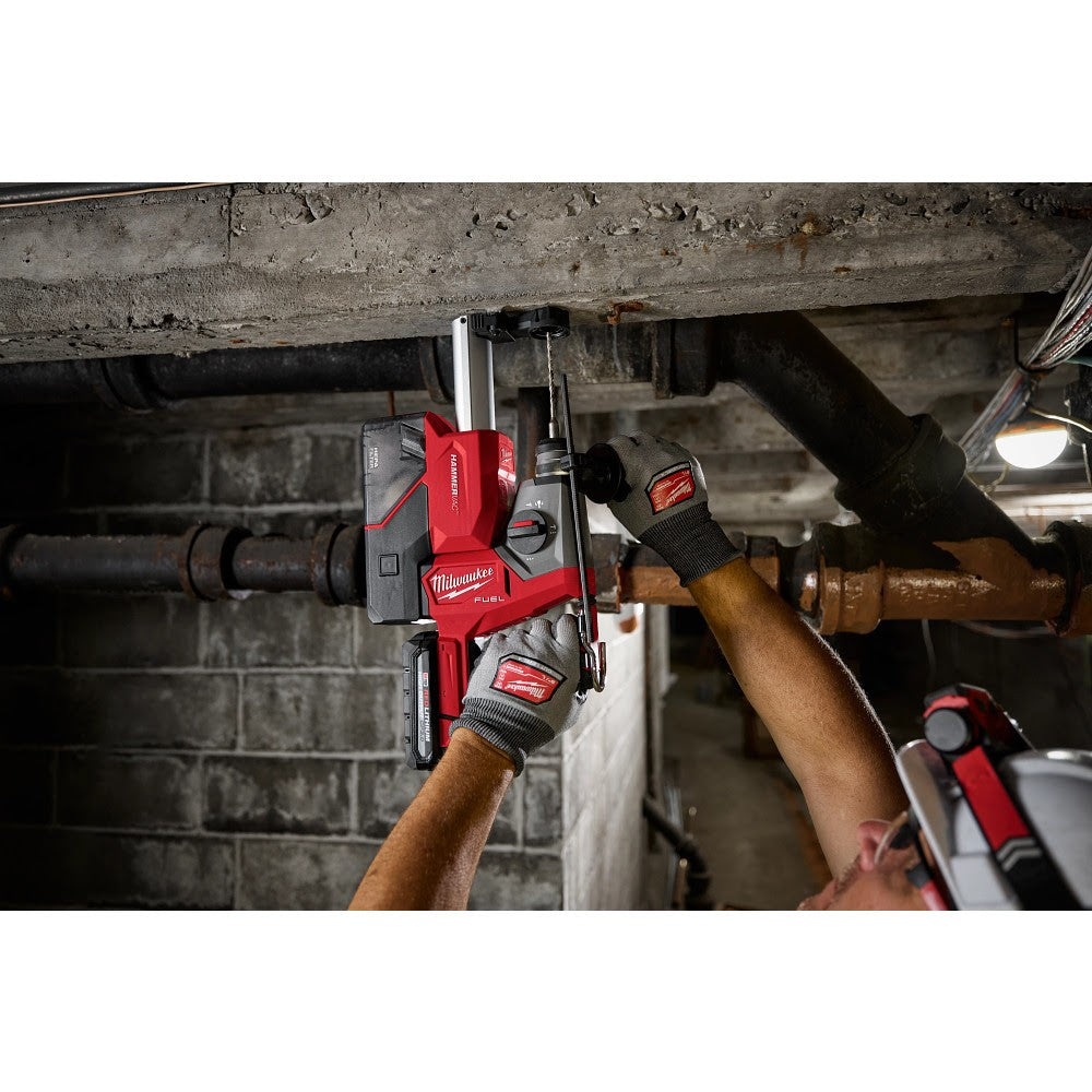 Milwaukee 2908-22DE M18 FUEL 5/8" SDS Plus Rotary Hammer w/ Dust Extractor Kit - 13