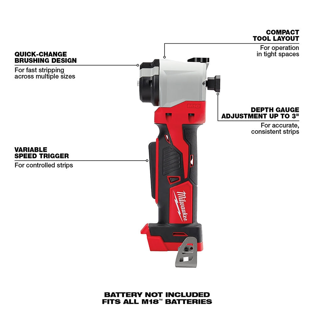 Milwaukee 2935-80 M18 Cable Stripper Bare Tool (Reconditioned) - 4