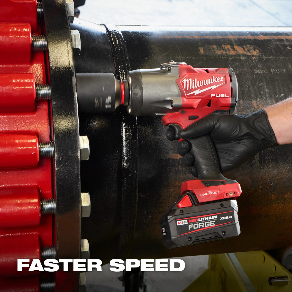 Milwaukee 2964-20 M18 FUEL 3/4" High Torque Impact Wrench with ONE-KEY Bare Tool - 8