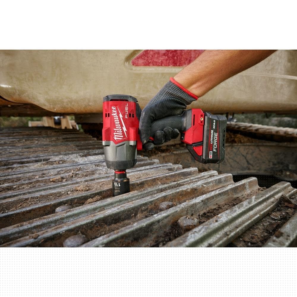 Milwaukee 2967-80 M18 FUEL 1/2" High Torque Impact Wrench with Friction Ring (Reconditioned) - 13