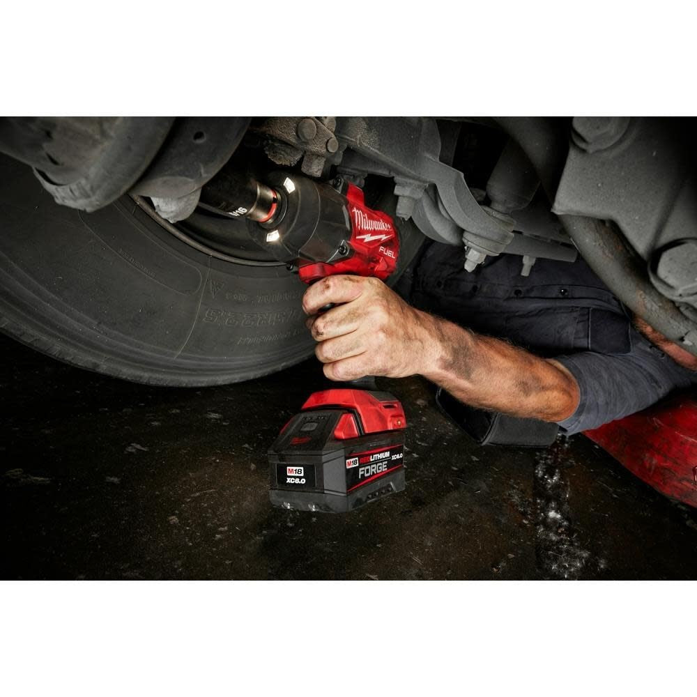 Milwaukee 2967-80 M18 FUEL 1/2" High Torque Impact Wrench with Friction Ring (Reconditioned) - 14