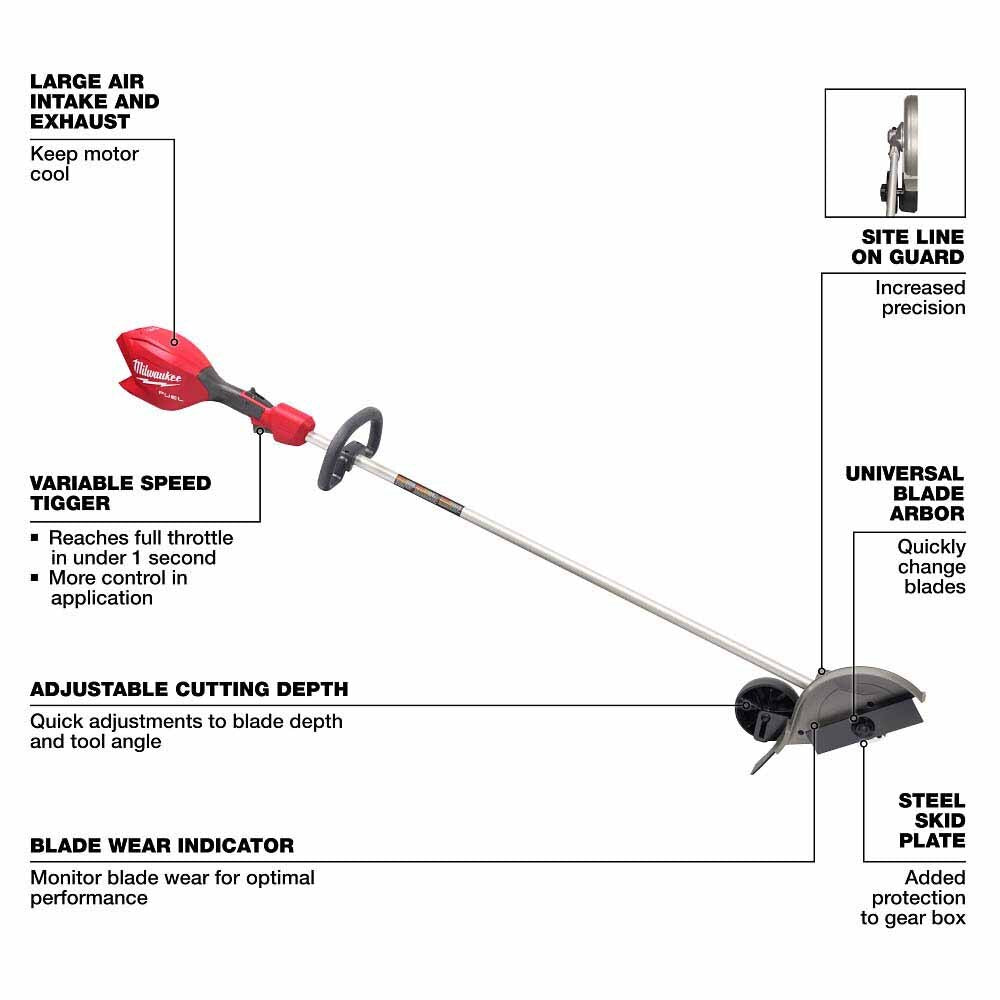 Milwaukee 3011-20 M18 FUEL Edger - 2