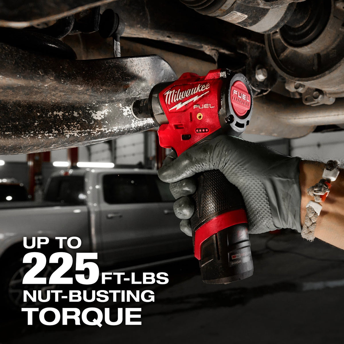 Milwaukee 3049-22 M12 FUEL 3/8" Subcompact Impact Wrench Kit with Friction Ring - 6