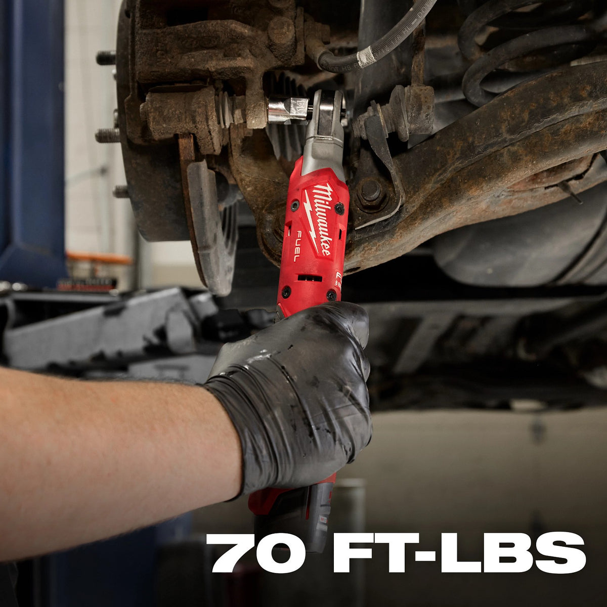 Milwaukee 3053-20 M12 FUEL 3/8 Inch Cordless Ratchet Bare Tool (No Battery or Charger) - 8