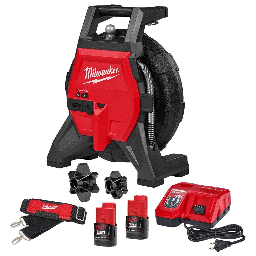 Milwaukee 3318-22B M12 85’ High Flex Compact Inspection Camera Kit - 15