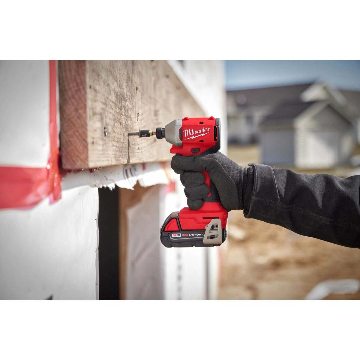 Milwaukee 3650-21CT M18 18V Compact Brushless 1/4" Hex Impact Driver Kit 4.4" L x 2.1" W (1 2.0Ah Battery, 1 Charger, 1 Contractor Bag) - 6