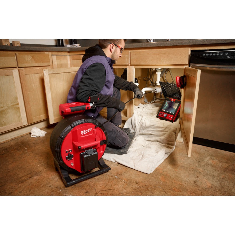 Milwaukee 3972-20 100' Flexible Modular Pipeline Inspection Reel - 8