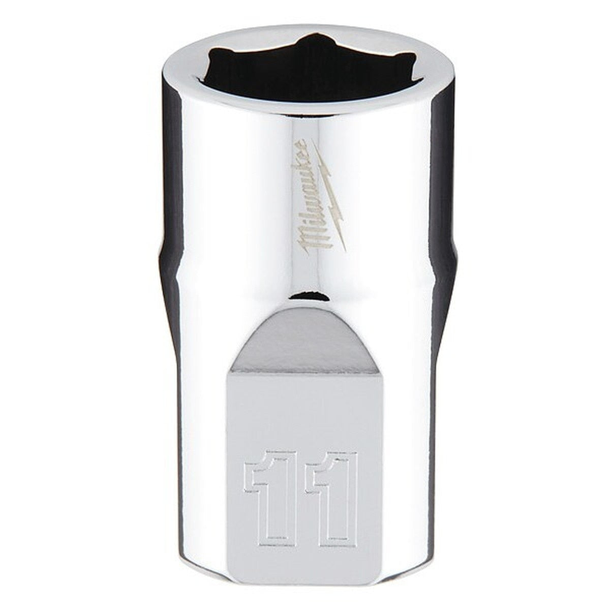 Milwaukee 45-34-9081 3/8" Drive 11 mm Metric 6 Point Standard Socket with Four Flat Sides