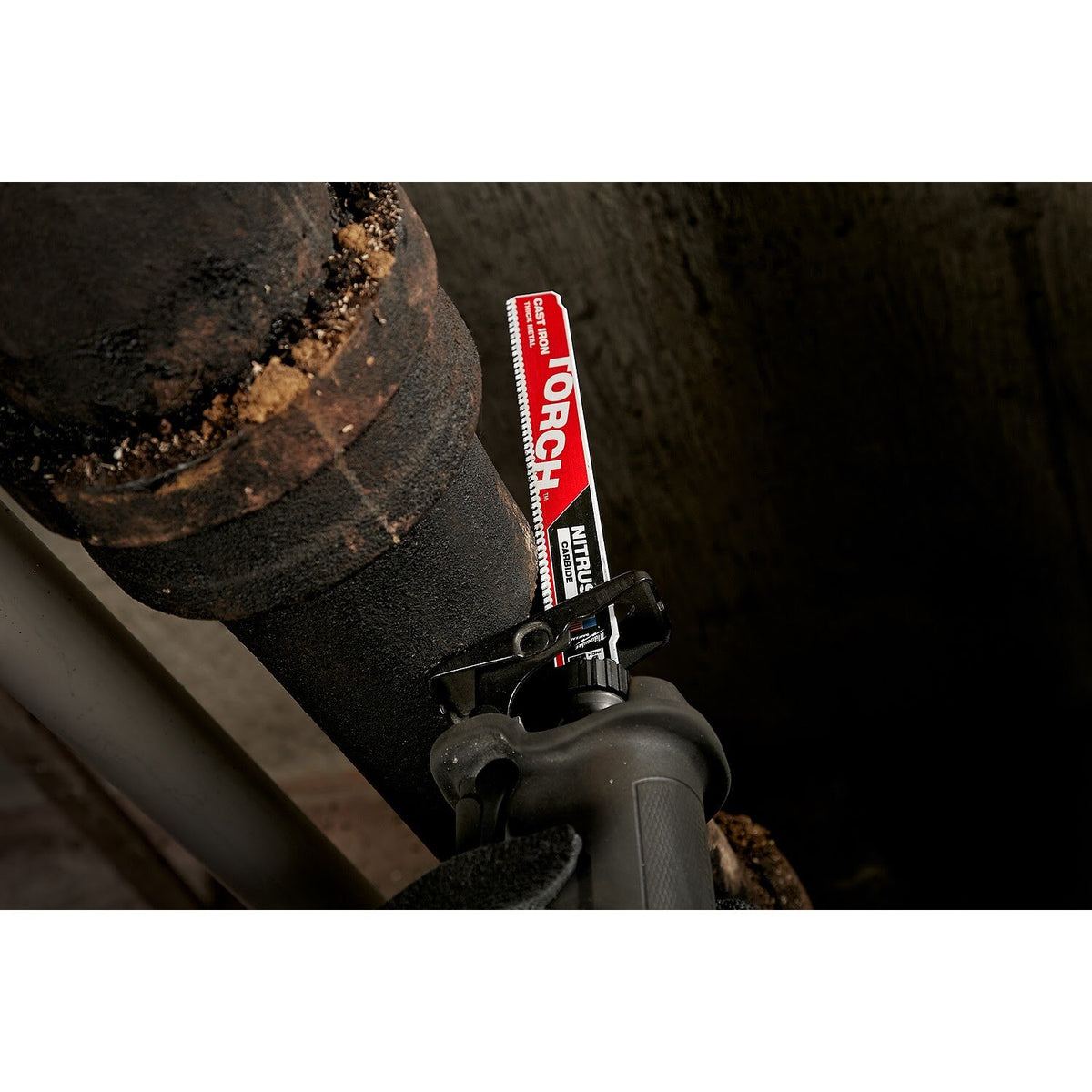 Milwaukee 48-00-5262 9" 7TPI The TORCH with NITRUS CARBIDE for CAST IRON 1PK - 9