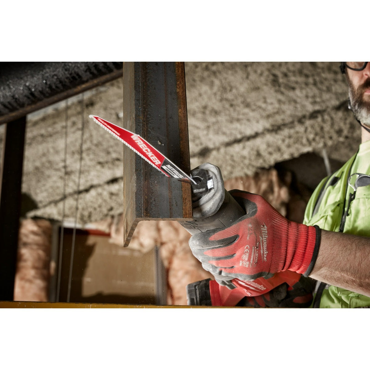 Milwaukee 48-00-5572 9" 6TPI The Wrecker with Nitrus Carbide 5PK - 15