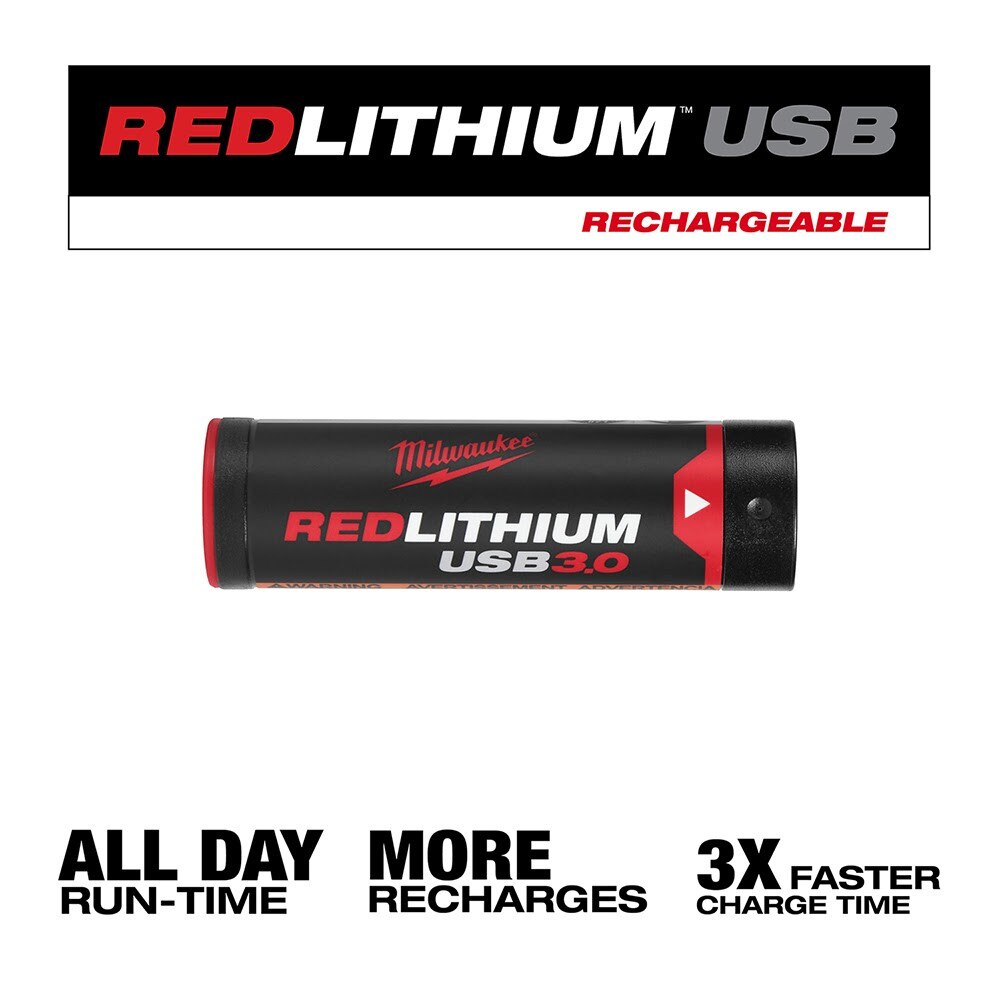 Milwaukee 48-11-2131 REDLITHIUM® USB 3.0AH Battery - 2