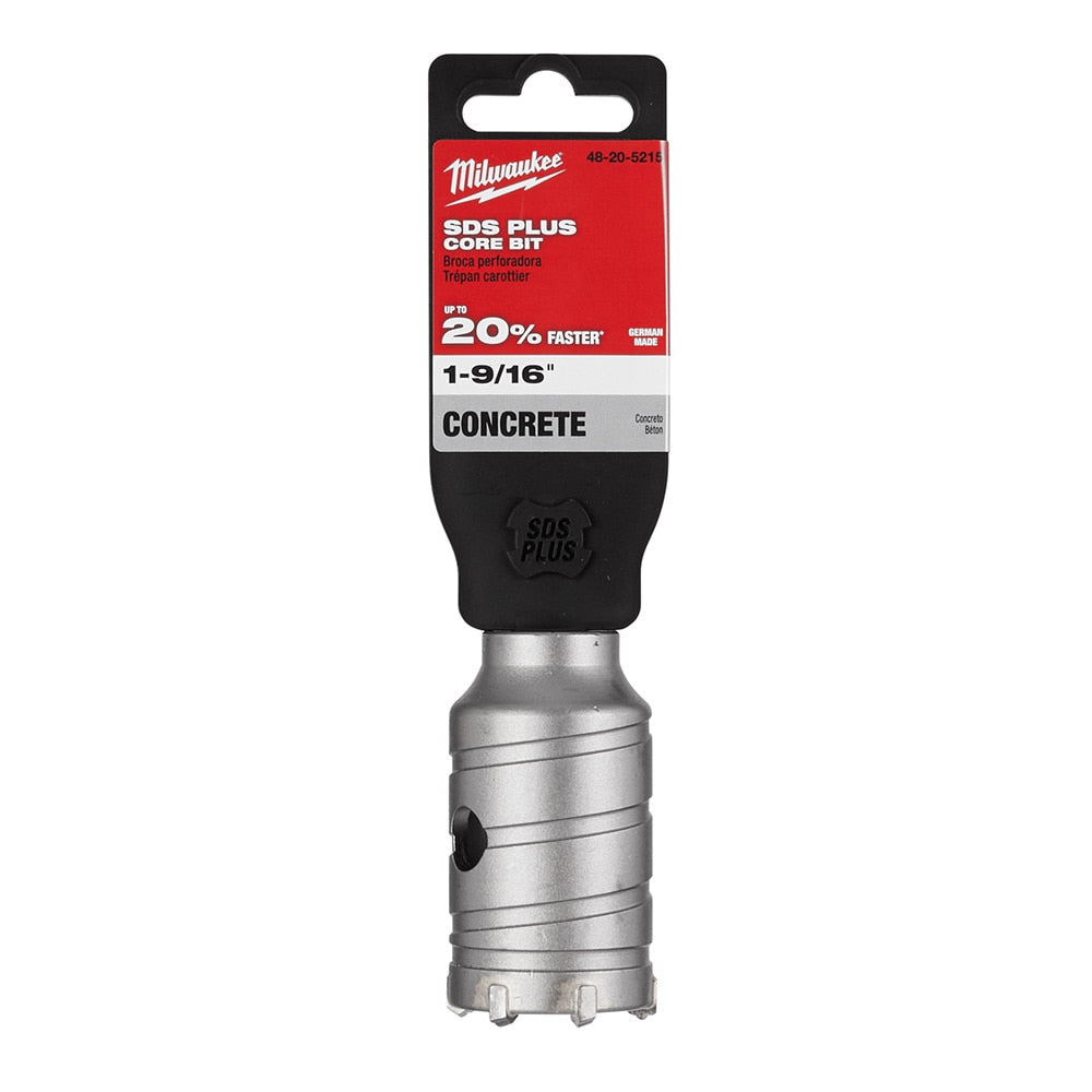 Milwaukee 48-20-5215 1-9/16 in. X 2" Carbide SDS-PLUS Masonry Core Bit