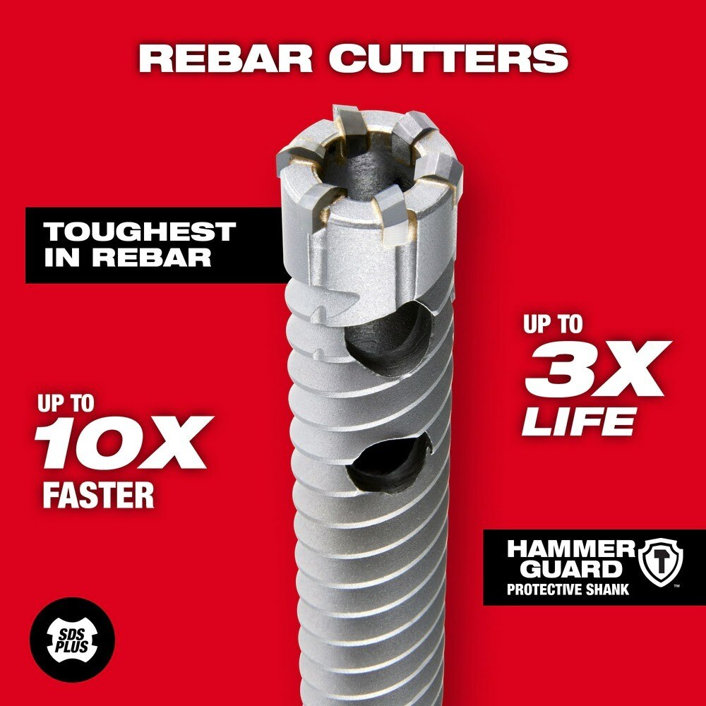 Milwaukee 48-20-6701 SDS PLUS 3/8" X 12" Rebar Cutter - 6