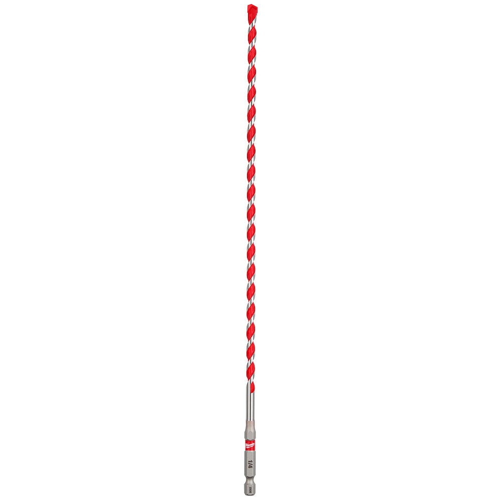 Milwaukee 48-20-9012 1/4" x 10" x 12" Carbide Hammer Drill Bit - 10