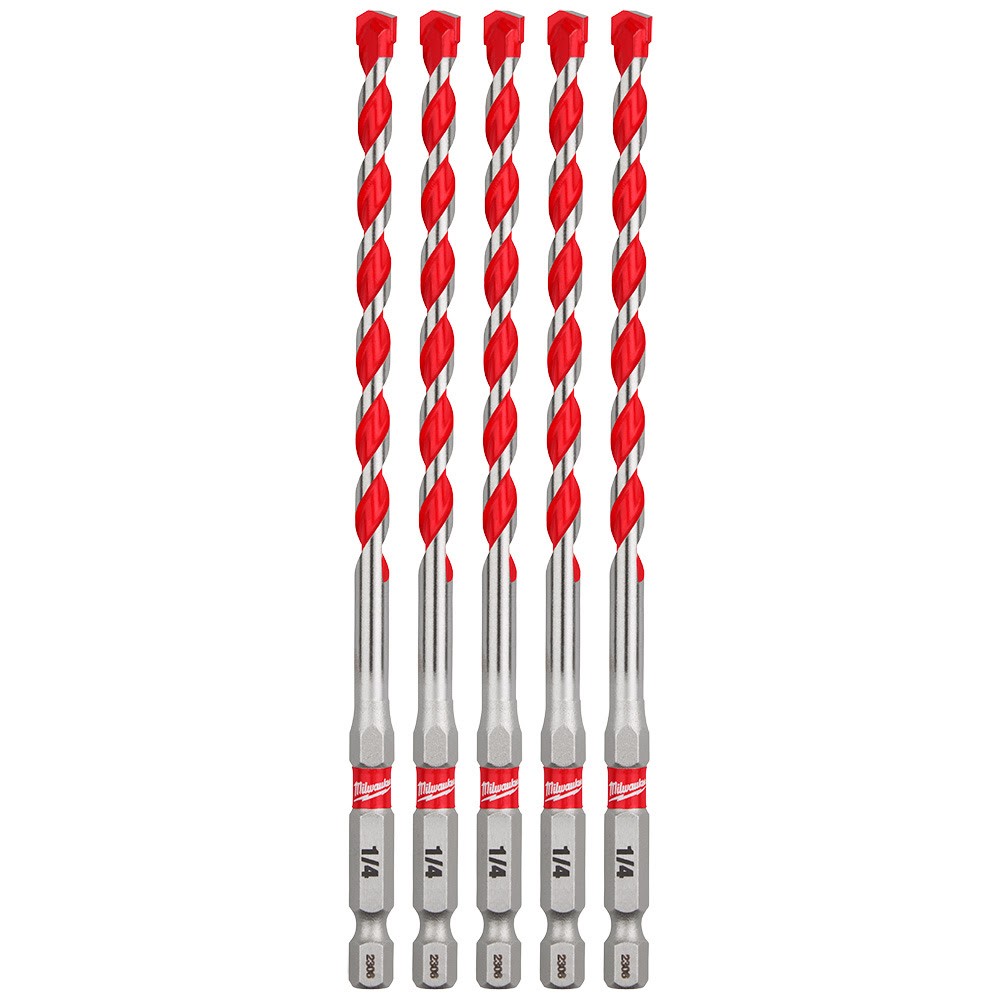 Milwaukee 48-20-9162 1/4" SHOCKWAVE™ Carbide Hammer Drill Bit