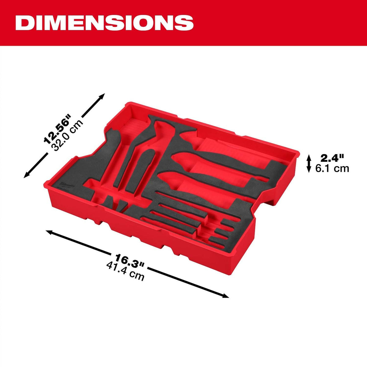 Milwaukee 48-22-0160 9pc. Pliers & Wrench Set with Tray for PACKOUT Drawers - 6
