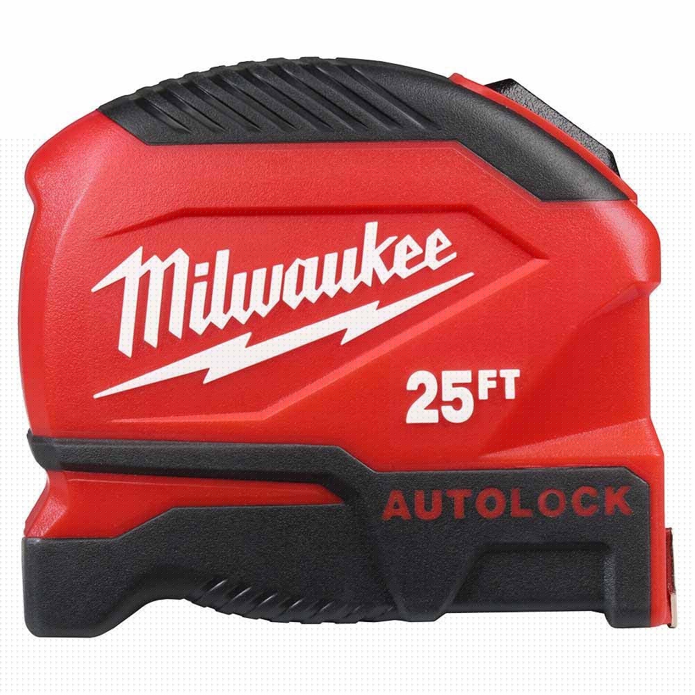 Milwaukee 48-22-1825 25ft Auto-Lock Tape Measure - 10