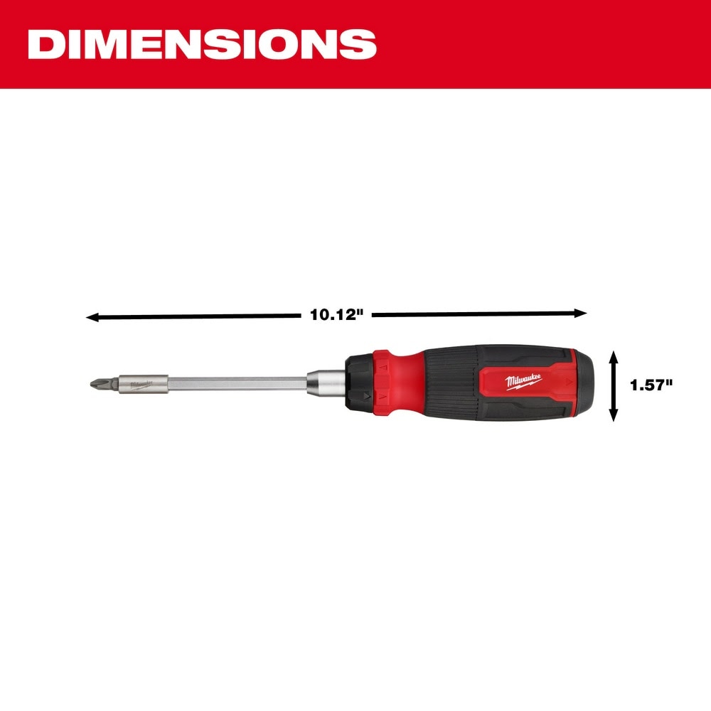 Milwaukee 48-22-2903 14-in-1 Ratcheting Multi-Bit Screwdriver - 3