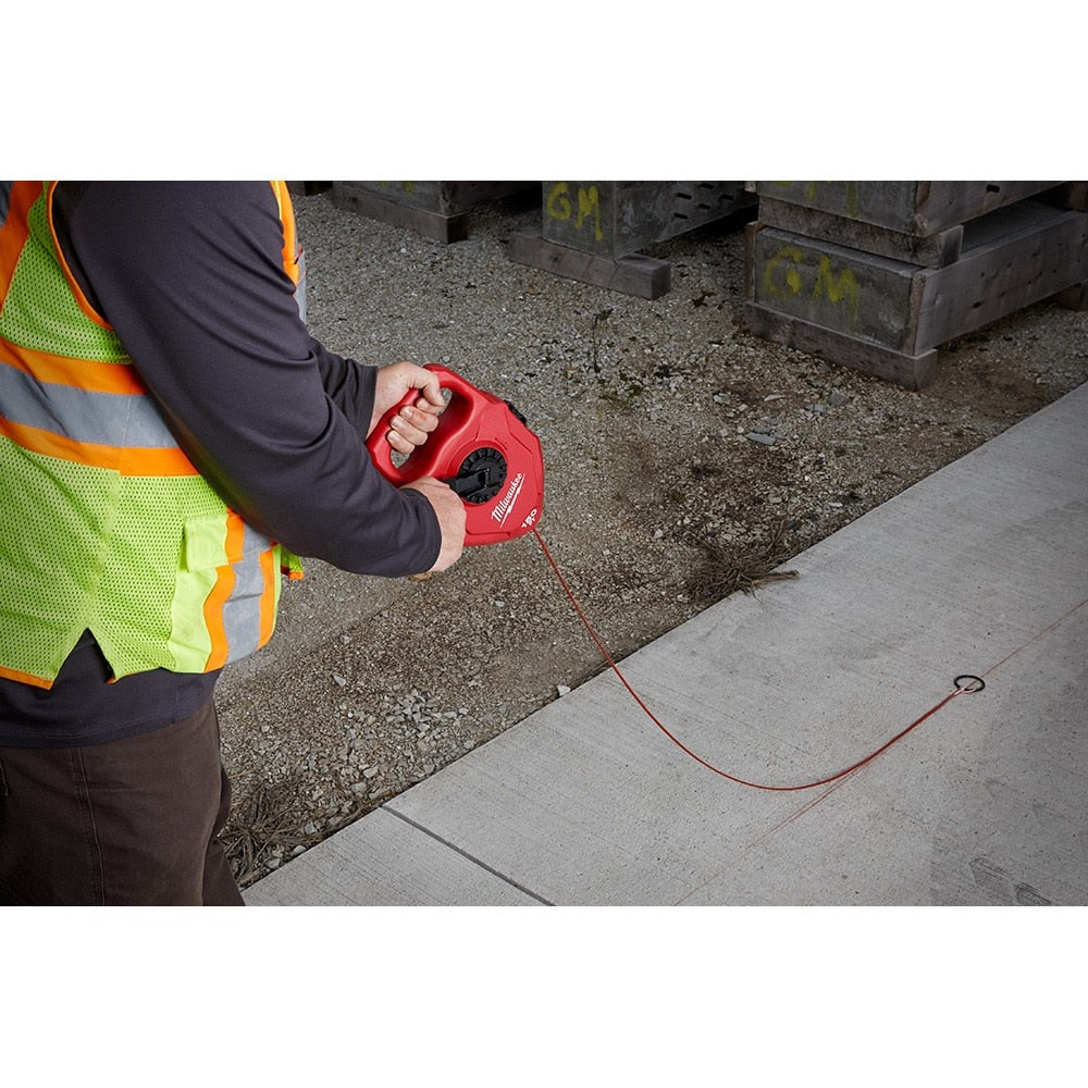 Milwaukee 48-22-3915 150' Extra Bold Large Capacity Chalk Reel - 6
