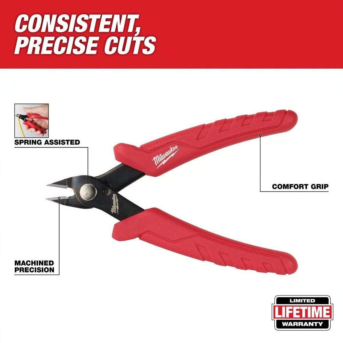 Milwaukee 48-22-6119 Electrician's Tool Kit,11-in-1 Screwdriver,FASTBACK Utility Knife(4 Piece) - 5