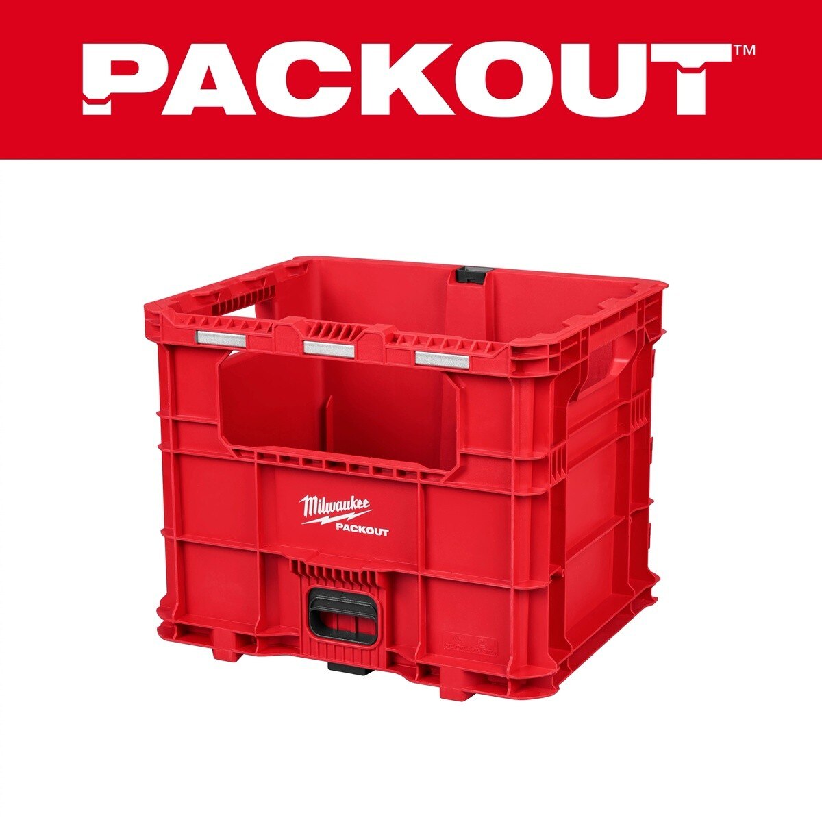 Milwaukee 48-22-8439 PACKOUT XL Crate Modular Tool Storage with 75 lb Capacity - 2