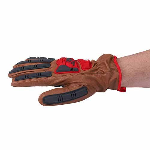 Milwaukee 48-22-8772 Impact Cut Level 3 Goatskin Leather Gloves - L - 4