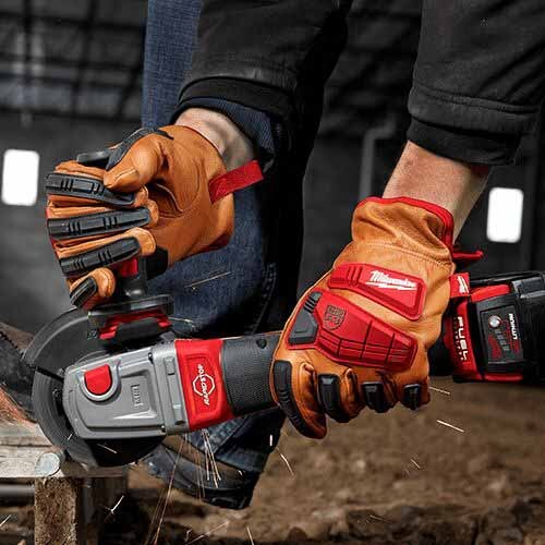 Milwaukee 48-22-8772 Impact Cut Level 3 Goatskin Leather Gloves - L - 6