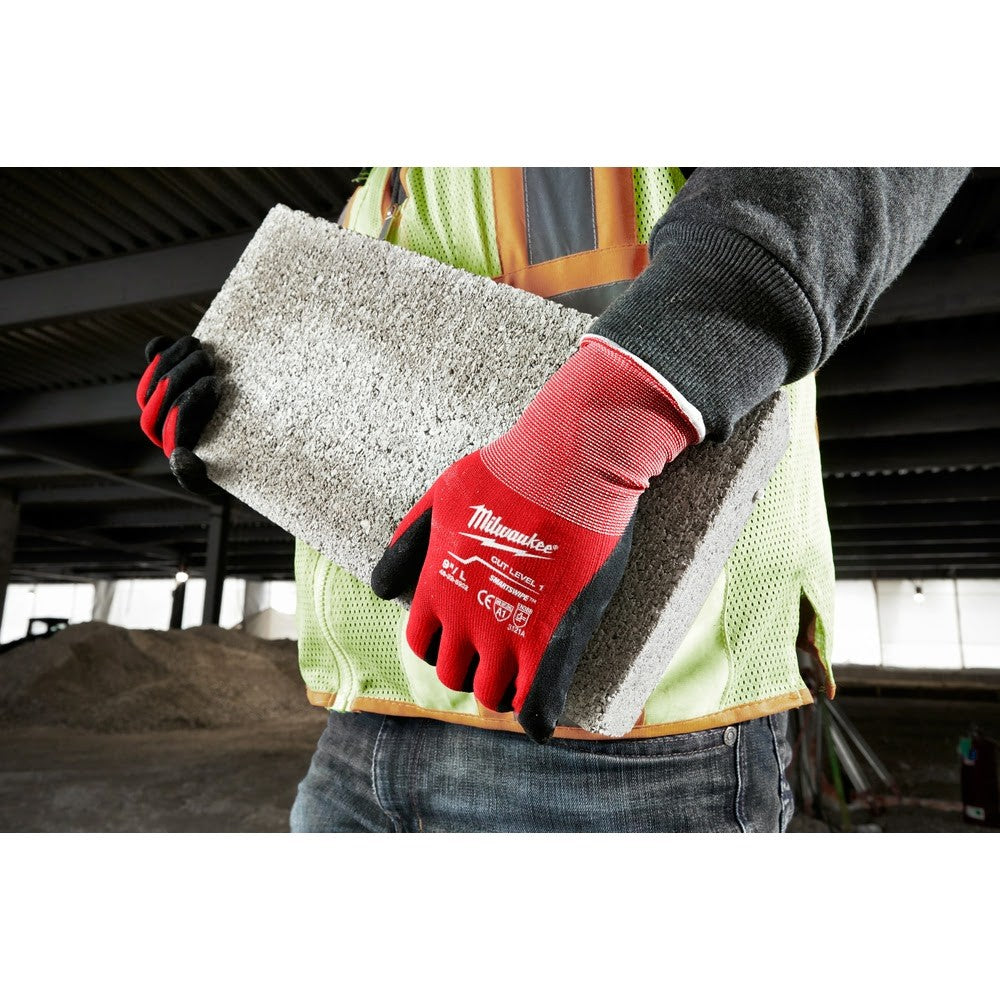 Milwaukee 48-22-8901 Dipped Gloves - M - 6