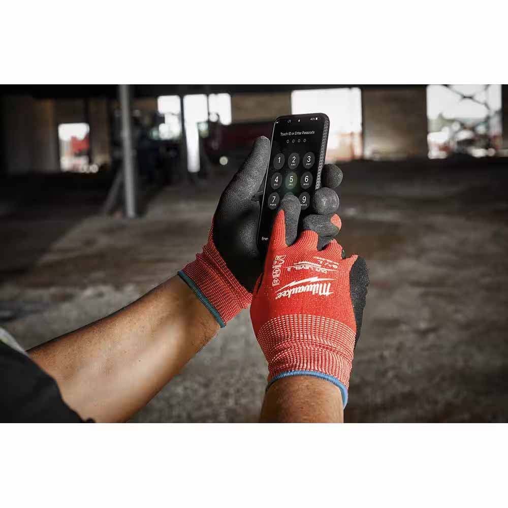 Milwaukee 48-22-8926 Cut Level 2 Nitrile Dipped Gloves - M - 6