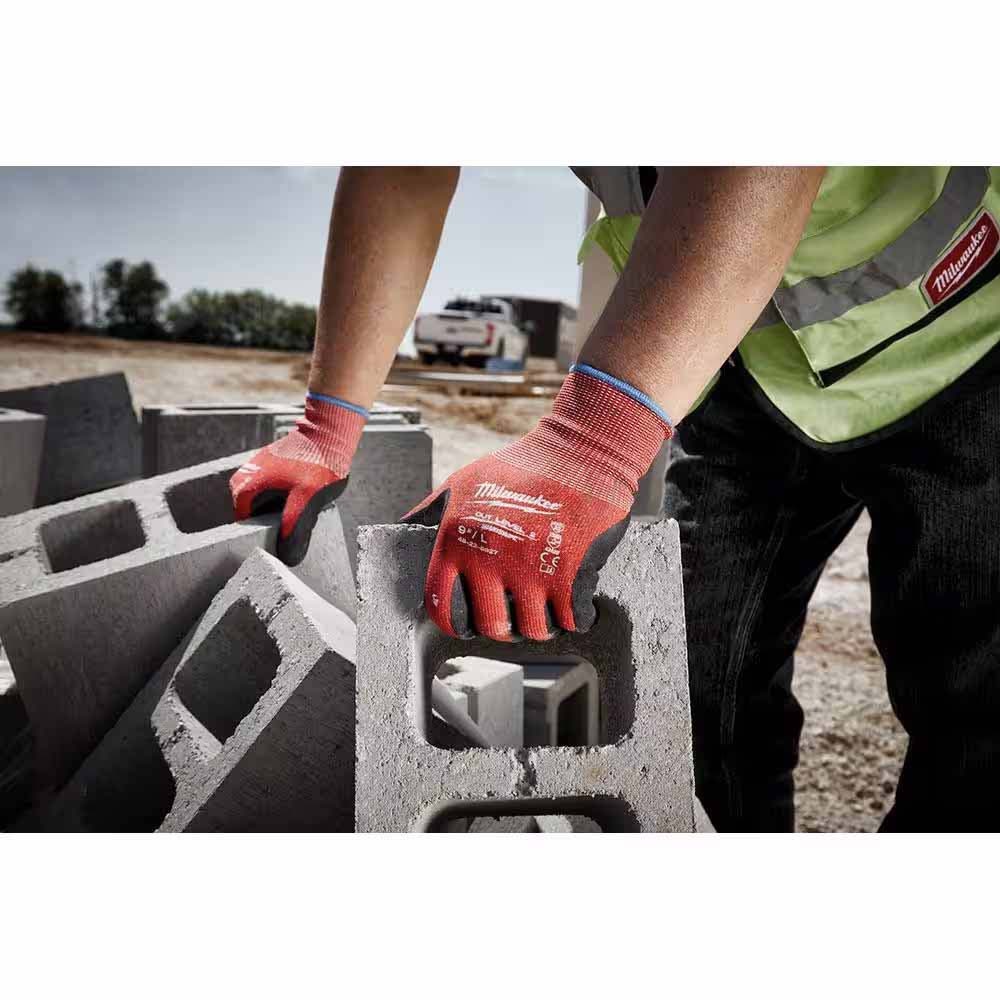 Milwaukee 48-22-8926 Cut Level 2 Nitrile Dipped Gloves - M - 8