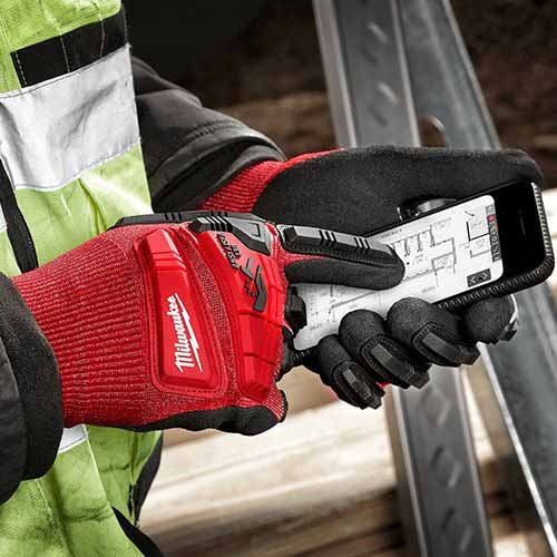 Milwaukee 48-22-8973 Impact Cut Level 3 Nitrile Gloves - XL - 6