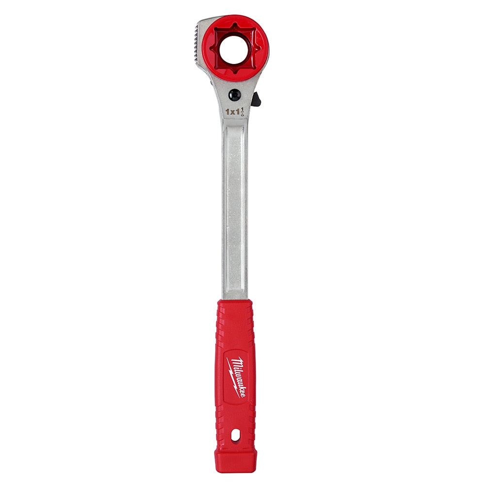 Milwaukee 48-22-9213M Lineman's High-Leverage Ratcheting Wrench w/ Milled Face