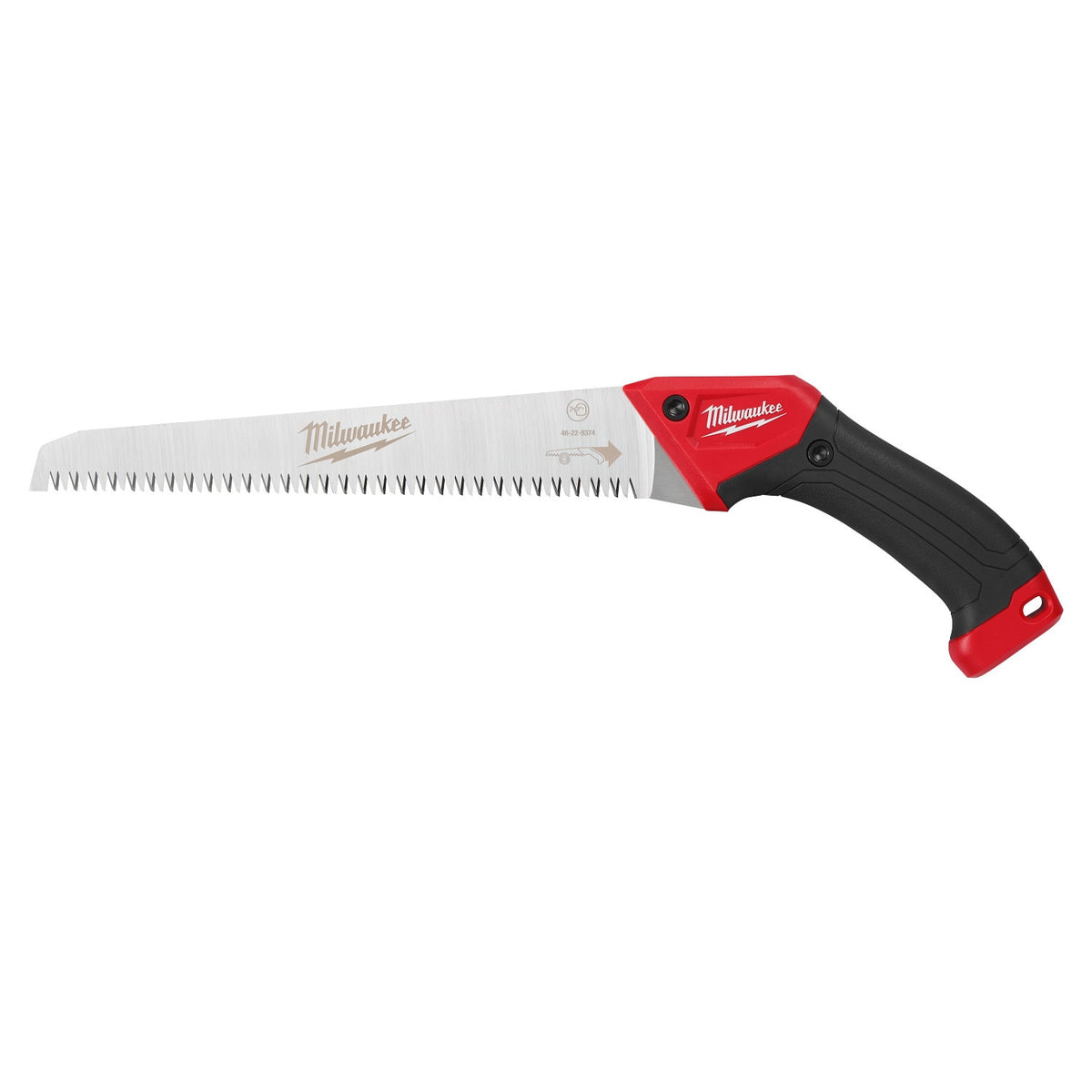 Milwaukee 48-22-9374 10" Straight Fixed Pruning Saw with Reversible Scabbard
