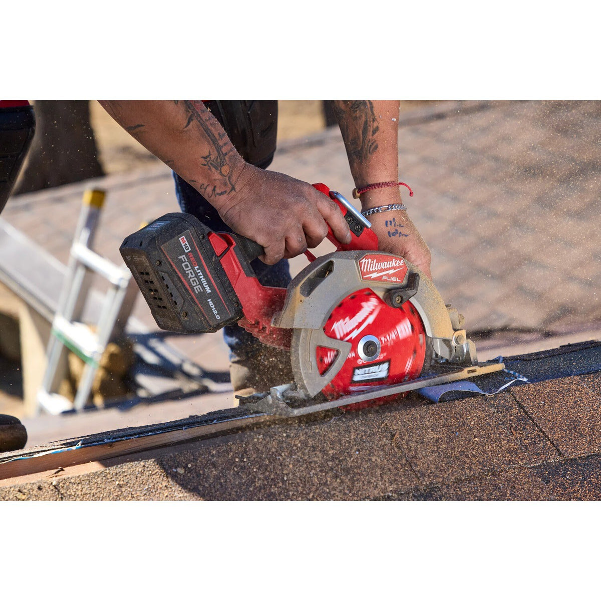 Milwaukee 48-40-0753 7-1/4" 24T NITRUS Carbide Framing & Demolition Circular Saw Blade 3 Pack - 12