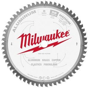 Milwaukee 48-40-4345 8" 58T ALUMINUM CSB, 5/8"
